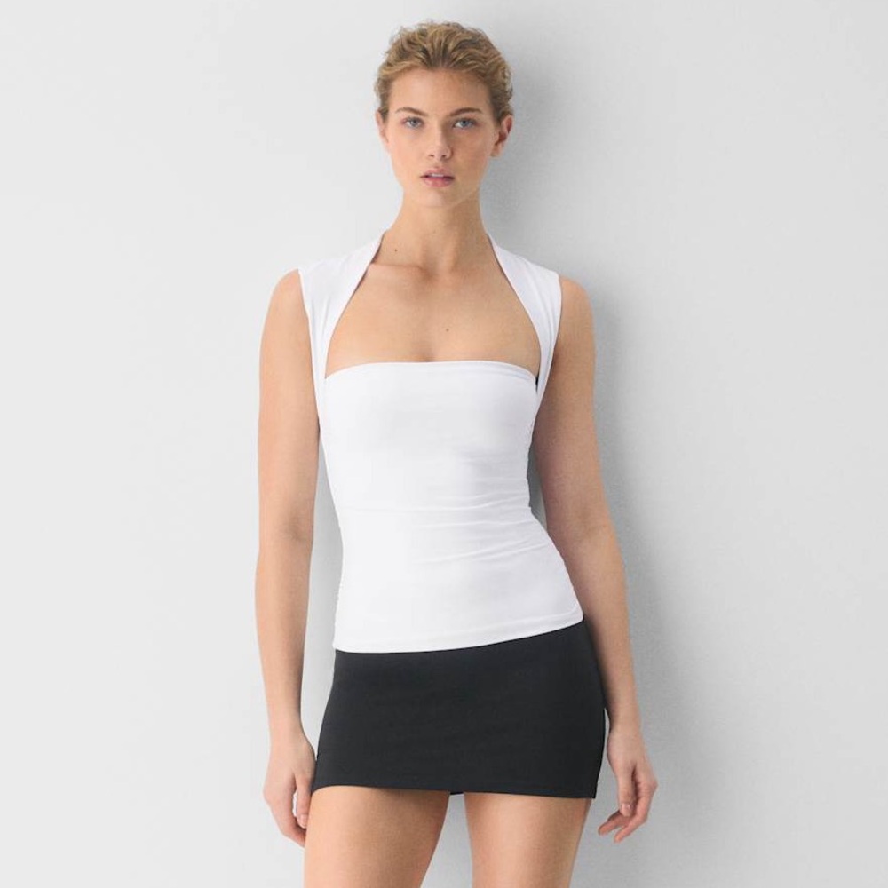 Aritzia Original Contour Flourish Top
